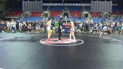 127 lbs Rnd Of 64 - Lucia Schlapfer, Montana vs Arianna Flores, Oregon