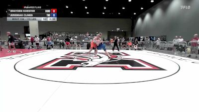 175 lbs Quarters - Brayden Koester, Big Game Wrestling Club vs Jeremiah Clines, Team Missouri Select