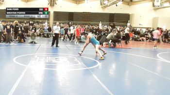 89 lbs Semifinal - Sam Ford, Edge Wrestling - MSC vs Brixton Fortin, Revolution Wrestling Club - MSC