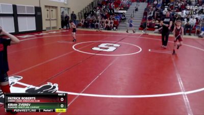 63 lbs Quarterfinal - Patrick Roberts, Cherry Creek Wrestling Club vs Kiran Zverev, Punisher Wrestling Company