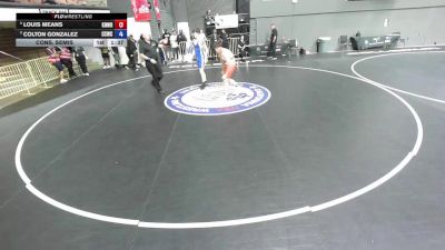 165 lbs Cons. Semis - Louis Means, Knightmare Wrestling vs Colton Gonzalez, Central Catholic Wrestling Club