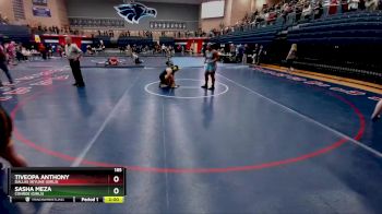 185 lbs Quarterfinal - Tiveopa Anthony, Dallas Skyline (Girls) vs Sasha Meza, Conroe (Girls)