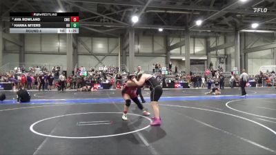 235 lbs Round 4 - Hanna Myers, Ogden`s Outlaws vs Ava Rowland, Con-Kids Wrestling Club
