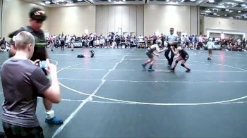 81 lbs 2nd Place - Emery Merlos, Savage House WC vs Isaac Pearson, Predators WC