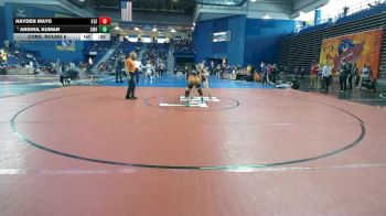 145 lbs Cons. Round 6 - Anshul Kumar, Somerville vs Hayden Mayo, Kings Fork