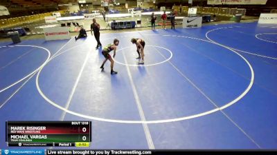 108 lbs 3rd Place Match - Michael Vargas, Team Coalinga vs Marek Risinger, Red Wave Wrestling