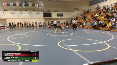 165 lbs Cons. Round 2 - Gustavo Orozco, Forest Grove vs Chace Macken, Newberg