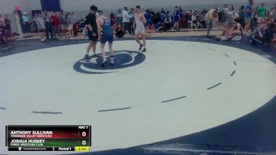 130 lbs Quarterfinal - Anthony Sullivan, Tennessee Valley Wrestling vs Joshua Huskey, Forge Wrestling Club