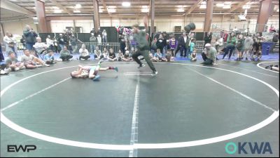 46 lbs Rr Rnd 2 - Jenson Inger, Powerhouse Blue vs Bo Cerny, Powerhouse Gold