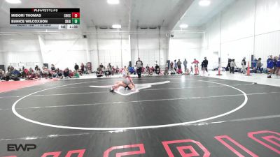 115 lbs Rr Rnd 1 - Midori Thomas, Choctaw Girls A vs Eunice Wilcoxson, Skiatook Girls High School