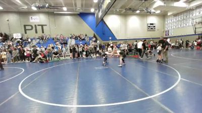 100 lbs Champ. Round 2 - Jett Whiteley, Sanderson Wrestling Academy vs Kutter Wade, Wasatch Wrestling Club