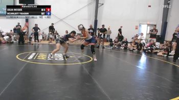 63 lbs Rr Rnd 2 - Julia McGee, NC United - W vs Scarlett Yeager, Mat Demon - W