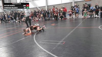 75.8-79.8 lbs Champ. Round 3 - Skyler Howell, Sherwood Wrestling vs Christian Velasco, Asylum Wrestling Club