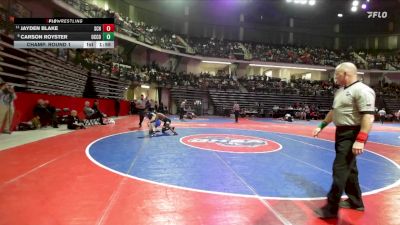 157-3A Champ. Round 1 - Jayden Blake, Sandy Creek HS vs Carson Royster, Oconee County