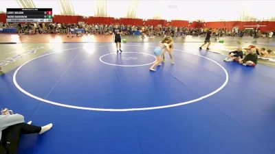 138 lbs Round 5 (10 Team) - Lizzy Delzer, Reedsburg vs Katie Davidson, Geneseo
