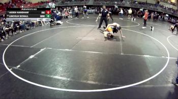 132 lbs Cons. Round 5 - Aiden Hanshaw, Beatrice Wrestling Club vs Lincoln Schall, Kearney MatCats Wrestling Club