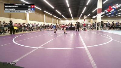 150 lbs Round Of 32 - Andrew Purvis, Texas vs Ray Ndanzia, Cardinal Wrestling Club