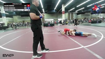 126 lbs Round Of 16 - Caleb Hennig, 512 Outlaw Wrestling vs Elias Cordova, Ryse Wrestling Club