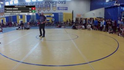 120 lbs Cons. Round 4 - Adonis Maritnez, Unattached vs Manoa Jones, Team Barracuda
