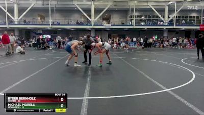 160 lbs Round 8 (10 Team) - Ryder Bernholz, Kraken vs Michael Morelli, Iron Horse