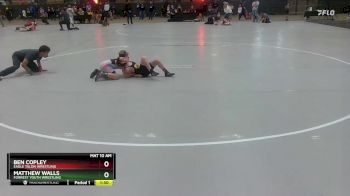 140 lbs Round 2 - Matthew Walls, Forrest Youth Wrestling vs Ben Copley, Eagle Talon Wrestling