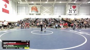 65 lbs Champ. Round 1 - Isaac Painter, Indian River Wrestling Club vs Mateo Mersdorf, NWAA