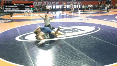 2A 285 lbs Champ. Round 1 - Wynn Philippi, Arlington Heights (St. Viator) vs Brady Mullens, Peoria (Notre Dame)