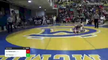 145 lbs 5th Place - Keegan Roberson, Lockport-IL vs Reed Fulmer, Malvern Prep