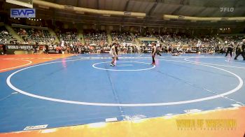 52 lbs 2nd Place - Jayden Writesel, PSF Wrestling Academy vs Copper Dewey, Tulsa Blue T Panthers