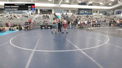 120 lbs Cons. Quarters - Ethan Waxberg, Betsu vs Colton Storey, Inland Northwest Training Center INWTC