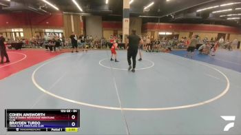 84 lbs Quarterfinal - Cohen Ainsworth, Gracie Barra Westchase Wrestling Club vs Brayden Turdo, Texas Elite Wrestling Club