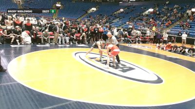 150 lbs Finals (8 Team) - Brody Widlowski, Coal City vs Dade Kleinik, Vandalia