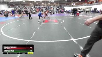 141 lbs Cons. Round 1 - Cole Peterson, Unattached vs Nate Bierma, Grand View (Iowa)