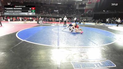 165 lbs Cons. Round 1 - Gabriel Richards, Golden Valley vs Jackson Quintell, Oak Ridge