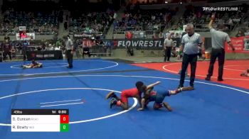 43 lbs Consolation - Donell Duncan, Readyrp vs Ryder Dowty, Indian Creek WC