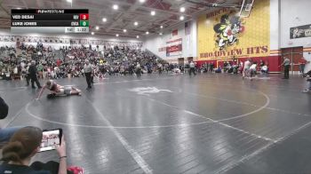 126 lbs Cons. Round 3 - Ved Desai, Revere vs Luke Jones, Cuyahoga Valley Christian Academy