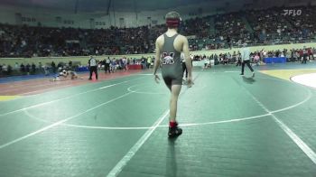 105 lbs Consi Of 32 #1 - Noah Caudle, Bethel vs Ethan Hubbard, Mustang Middle School