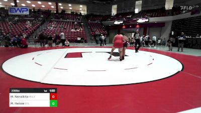 235 lbs Rr Rnd 2 - Melania Nenaikita, McLoud vs Meychelle Heisse, Stilwell High School Girls