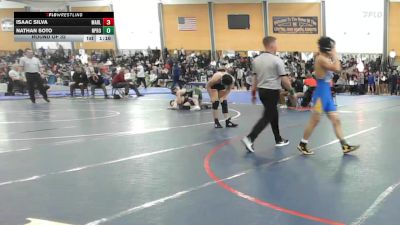138 lbs Round Of 32 - Isaac Silva, Marlborough vs Nathan Soto, North Providence