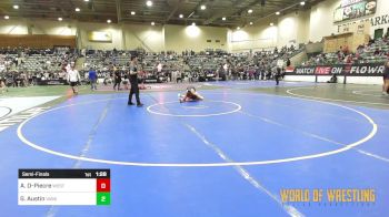 136 lbs Semifinal - Annalis Ortez-Piecre, Westview vs Gabby Austin, Vasky Bros