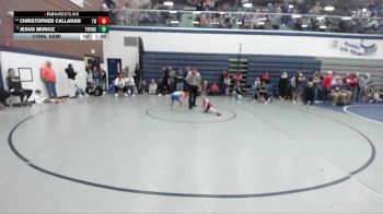 53 lbs Cons. Semi - Christopher Callahan, TW Wrestling vs Jesus Munoz, Thunder Ridge Outlaws Wrestling Club