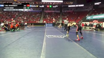3A-138 lbs Cons. Round 4 - Will McDermott, North Scott vs Kash Kiner, Valley, West Des Moines