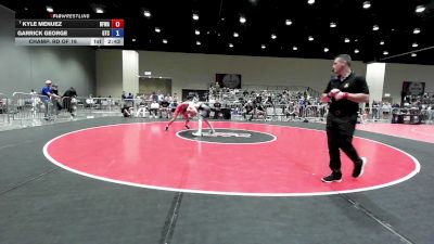 138 lbs Champ. Rd Of 16 - Kyle Menuez, Black Fox Wrestling Academy vs Garrick George, G1 Training Center