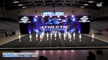 Louisiana Rebel All Stars - Heart [2026 L1 Mini Day 2] 2026 Athletic Championships Garland Nationals