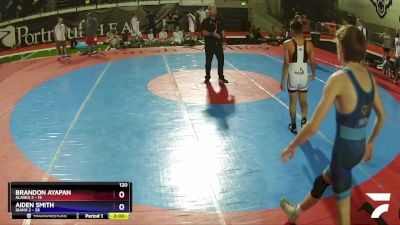 120 lbs Placement (16 Team) - Brandon Ayapan, Alaska 2 vs AIDEN SMITH, Idaho 2