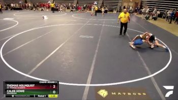 127 Championship Bracket Champ. Round 2 - Caleb Howe, Woodbury vs Thomas Holmquist, St. Thomas Academy