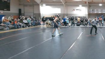 133 lbs Cons. Round 2 - Luke Roberts, Bluefield State vs Cael Woods, Tiffin