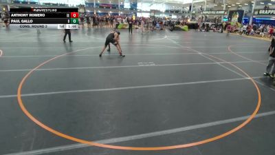 215 lbs Cons. Round 2 - Anthony Romero, Eagle Empire vs Paul Gallo, Brecksville