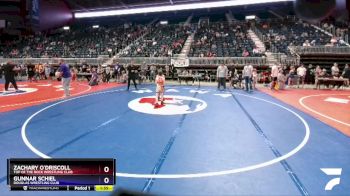 71 lbs Cons. Round 2 - Zachary O`Driscoll, Top Of The Rock Wrestling Club vs Gunnar Schiel, Douglas Wrestling Club