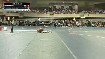 107 Championship Bracket Champ. Round 2 - Liam Maley, Northfield vs Chase Lawrence, Stillwater